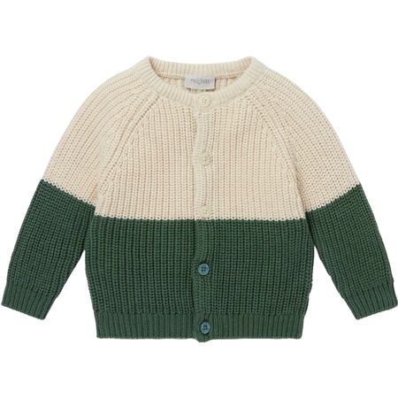 MORI MORI Oat & Pine Chunky Knit Cardigan