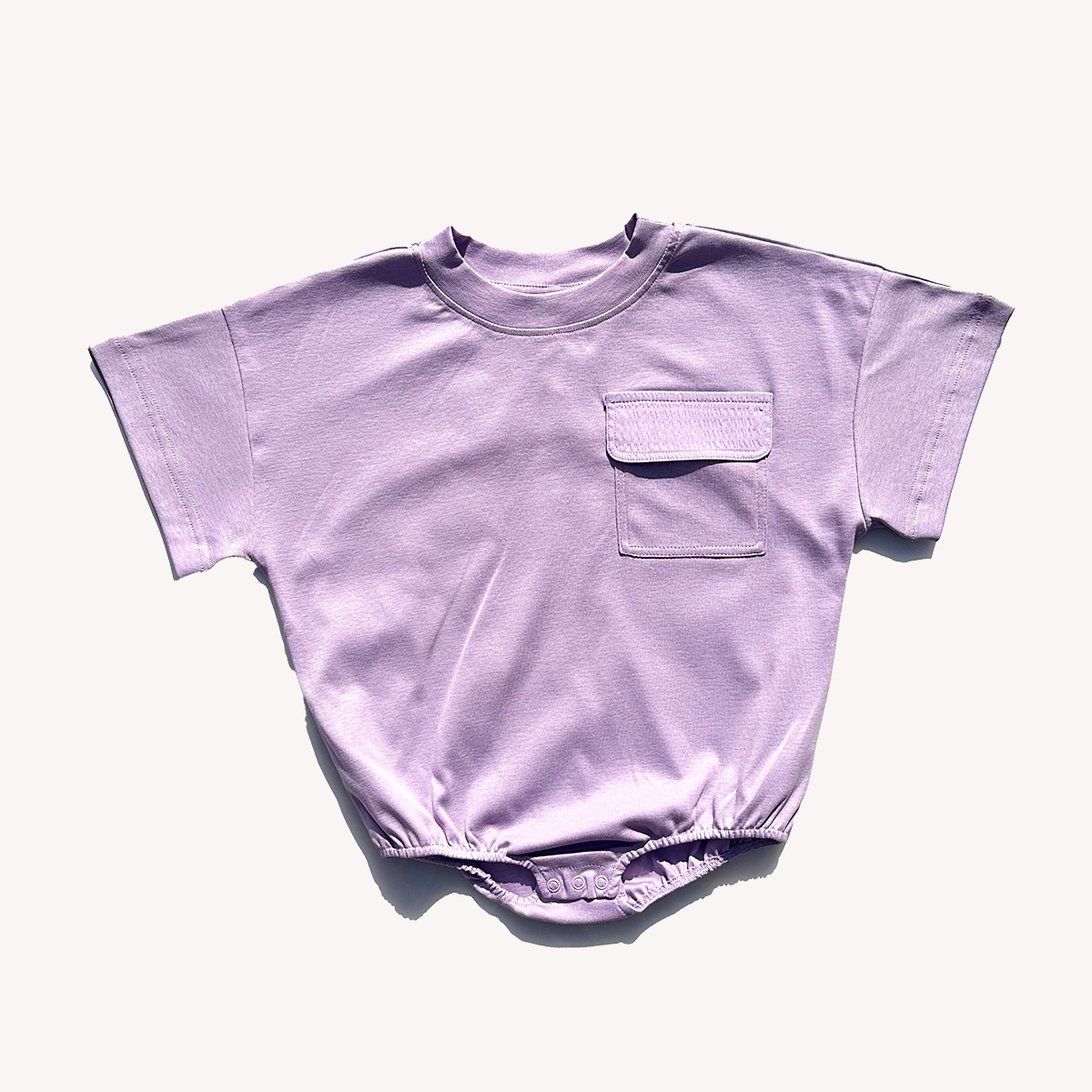 Studio Koter Lilac oversized jersey t-shirt romper