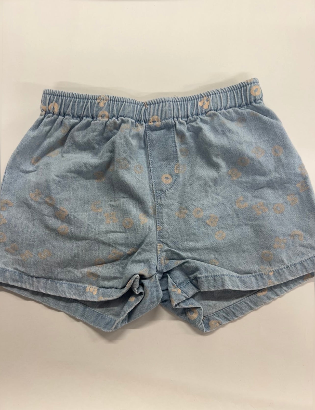 Bobo Choses Light denim printed shorts