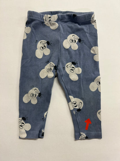 Bobo Choses Blue mouse print leggings