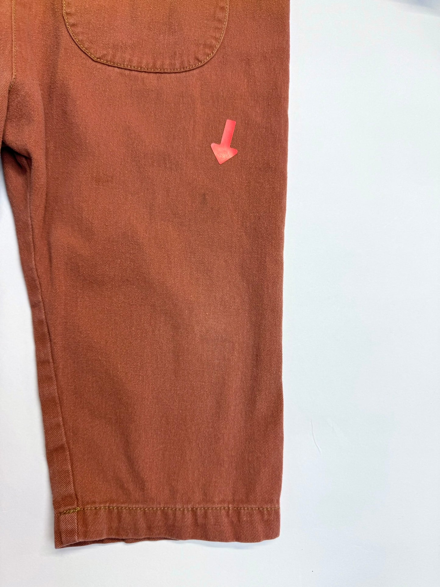 Claude and Co Russet zip front boilersuit