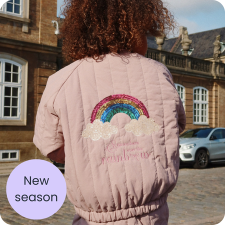 Sequin Rainbow Juno Jacket +£5 per month