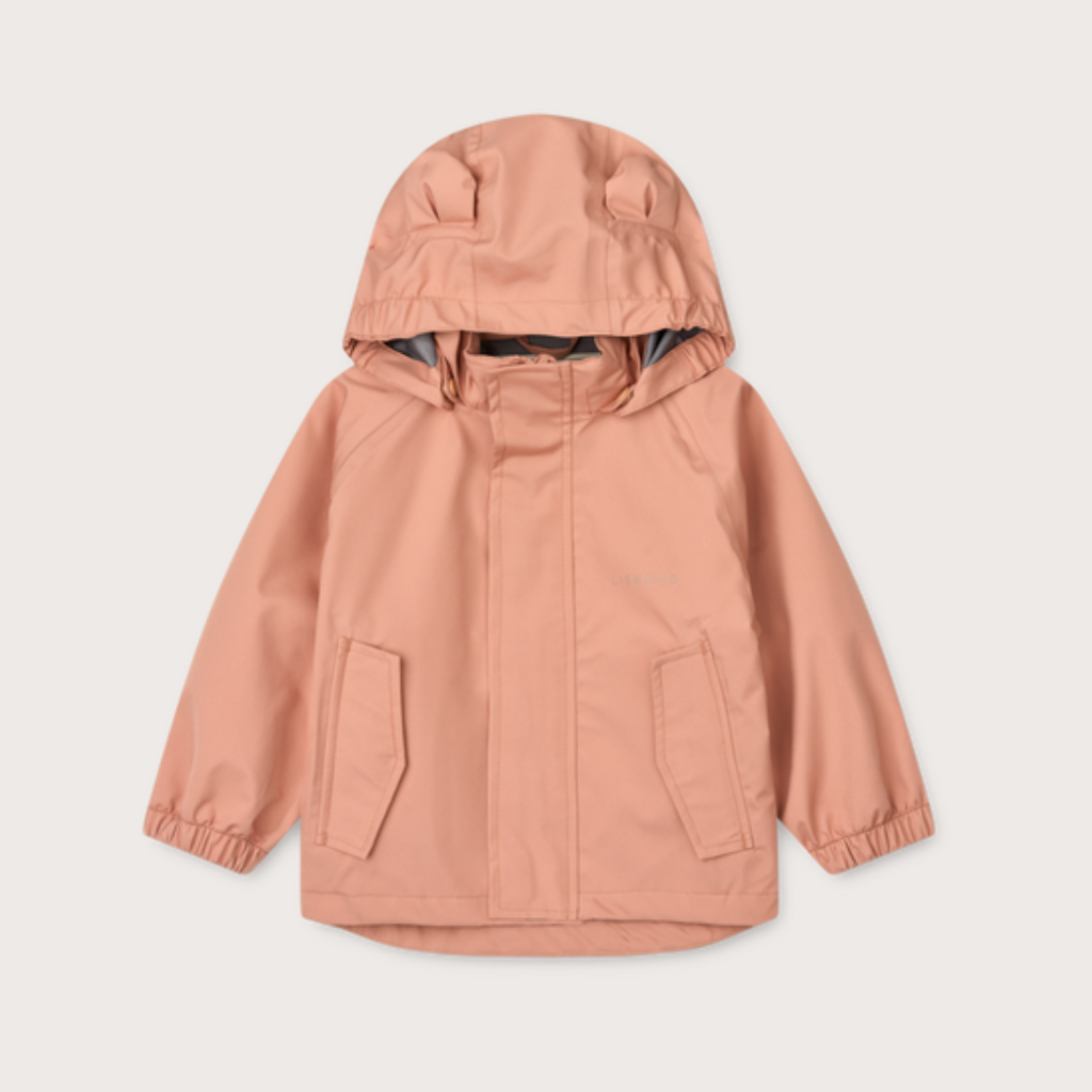 Liewood Pink waterproof rain jacket 1.5Y