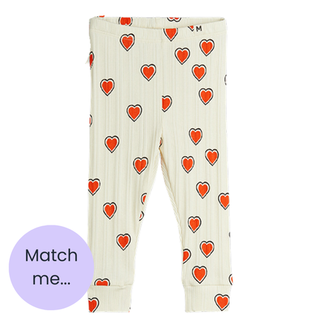 Red Hearts Leggings