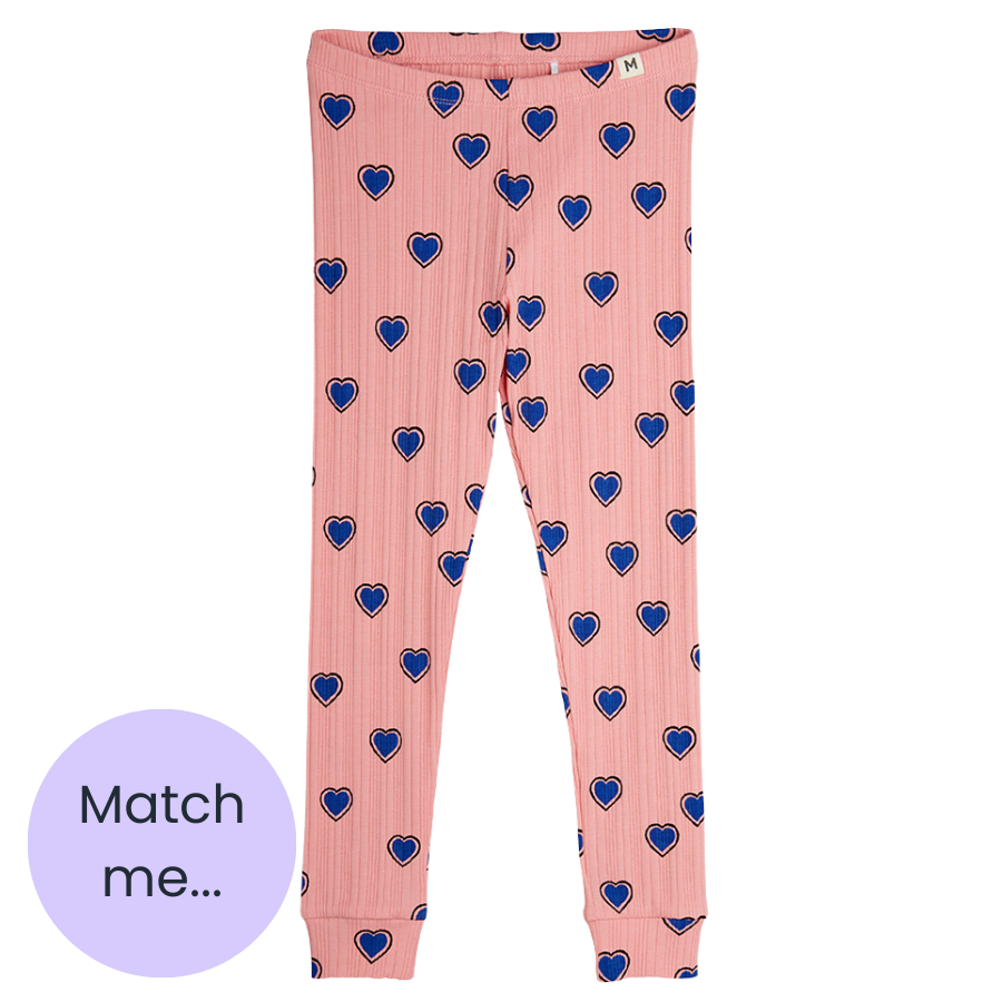 Pink Hearts Leggings
