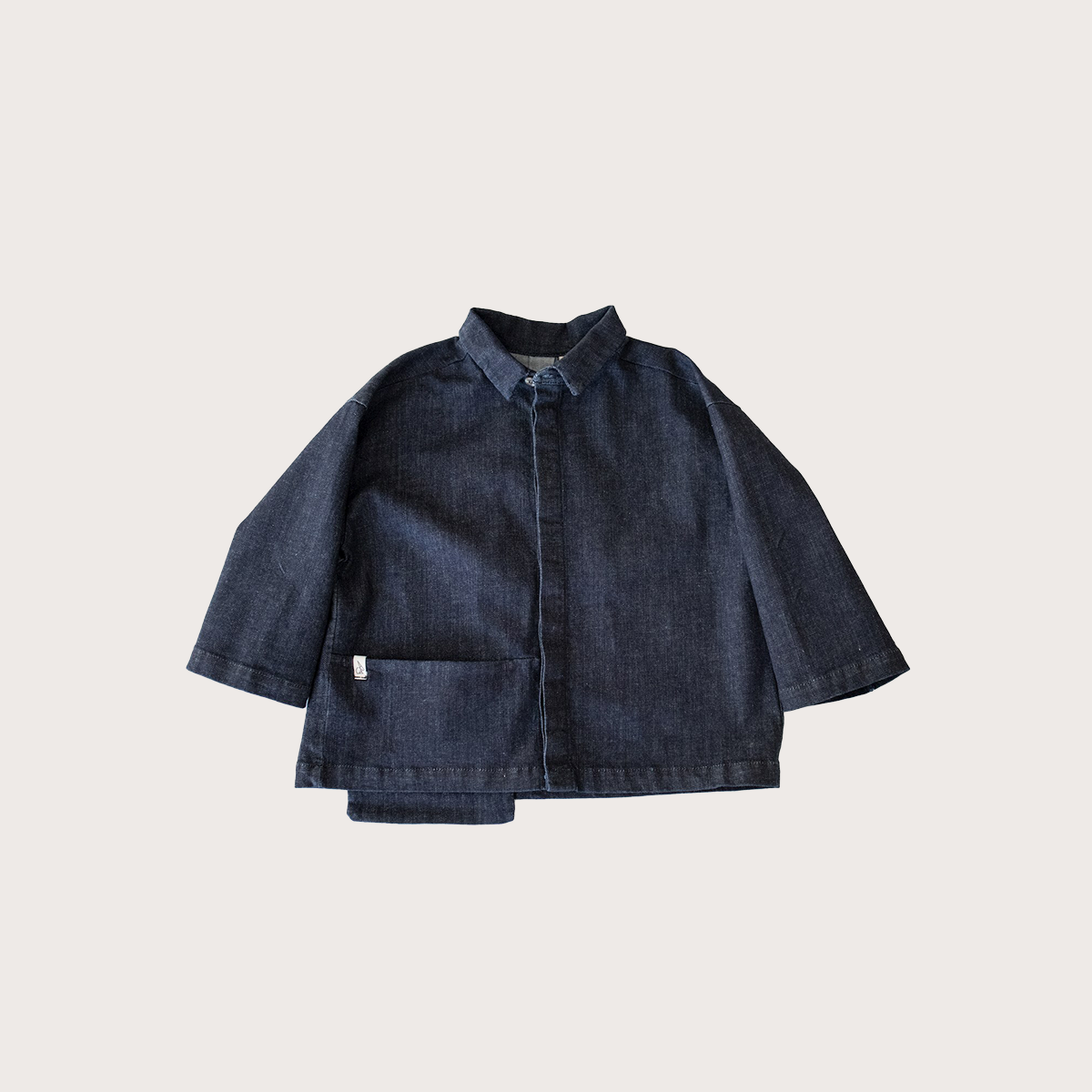 Bonnie & the gang Indigo denim worker shirt
