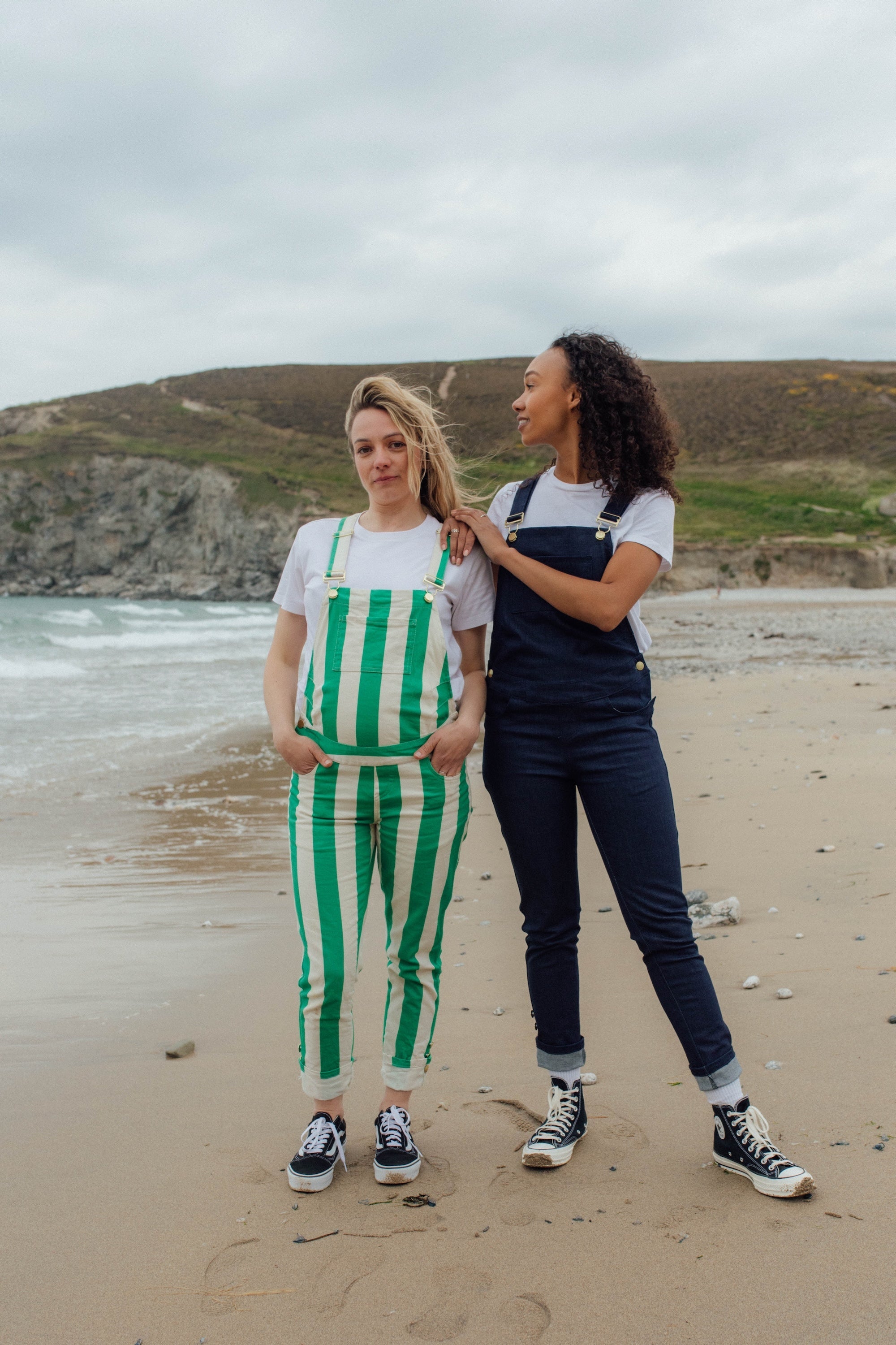 BRAND NEW - Stripy Green