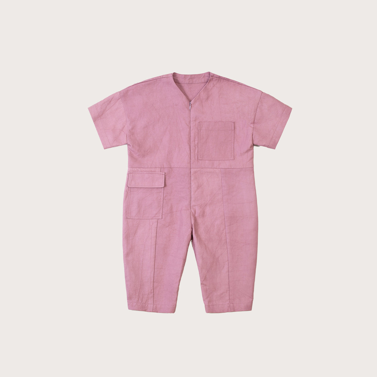 Studio Koter Rae pink rounded boilersuit