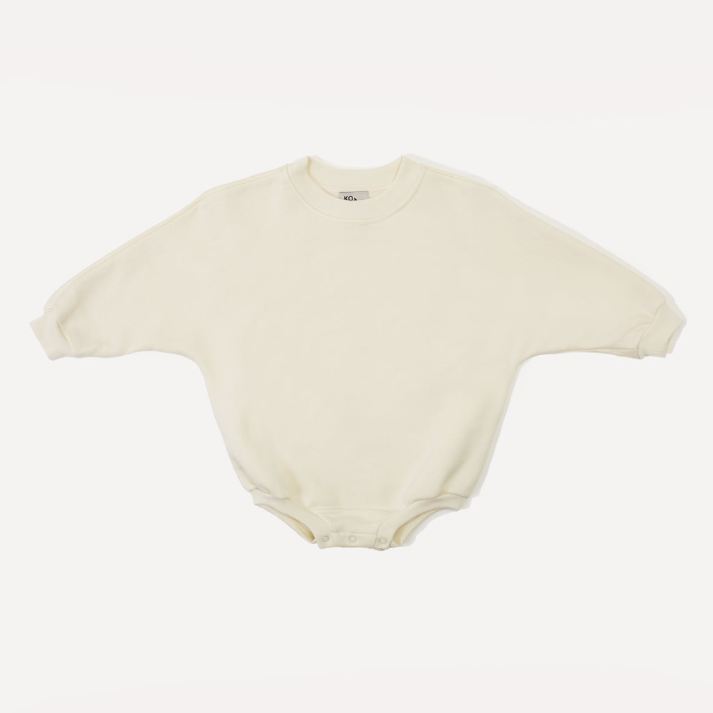 Studio Koter River Off-White oversized sweatshirt romper BRAND NEW