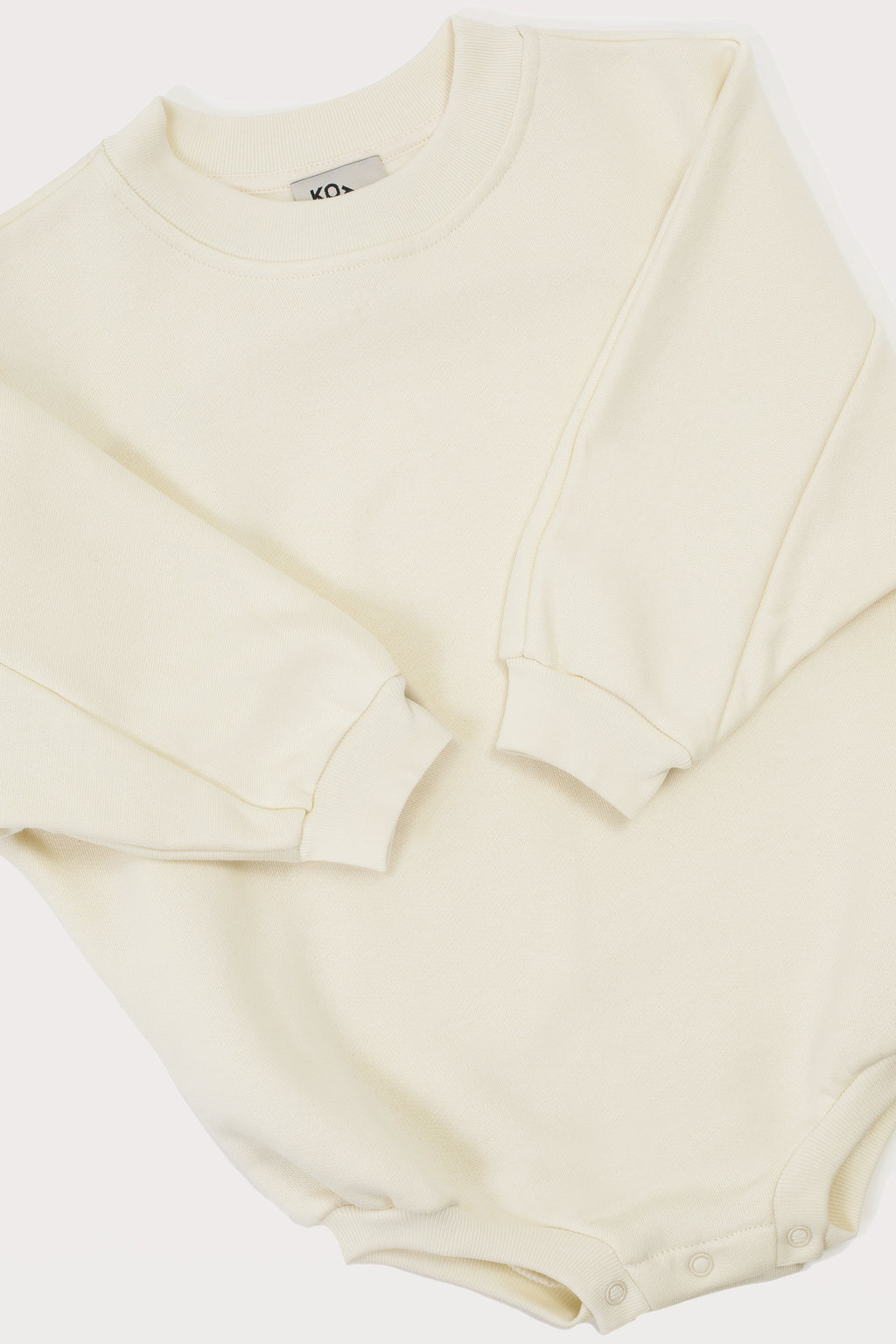 Studio Koter River Off-White oversized sweatshirt romper BRAND NEW