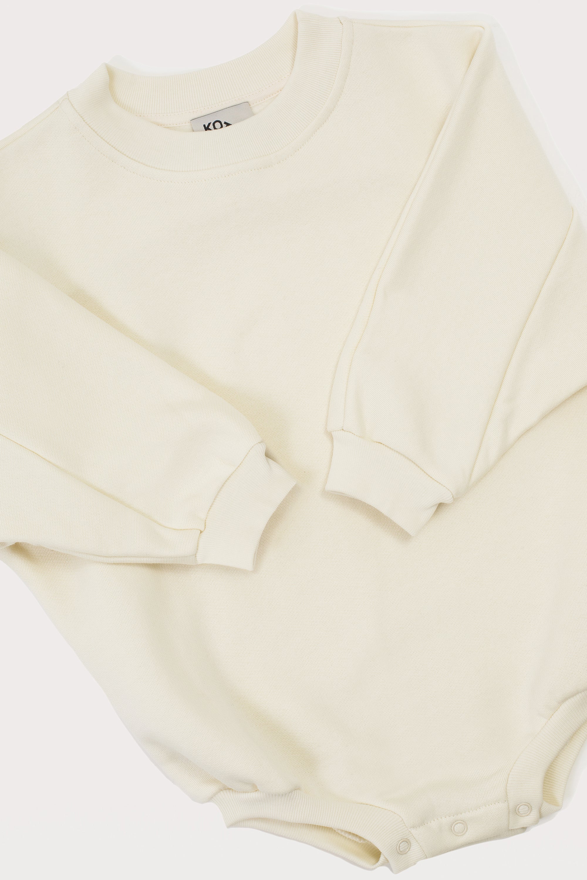 Studio Koter River Off-White oversized sweatshirt romper BRAND NEW