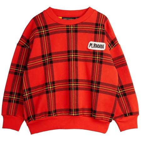18 - 36  Mini Rodini Mini Rodini Red Check Jumper