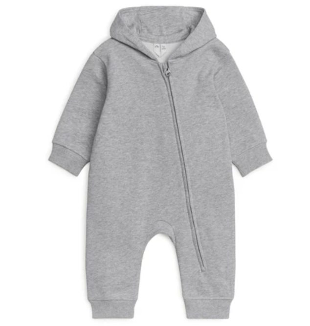 0-2m ARKET Grey Jersey Pramsuit