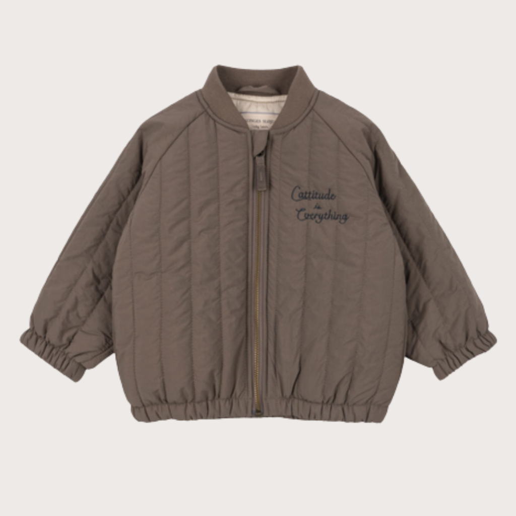 Konges Slojd Tiger Embroidered Juno Bomber