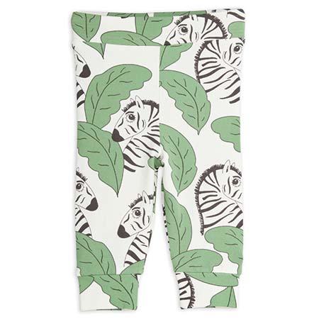 Green Zebra Leggings