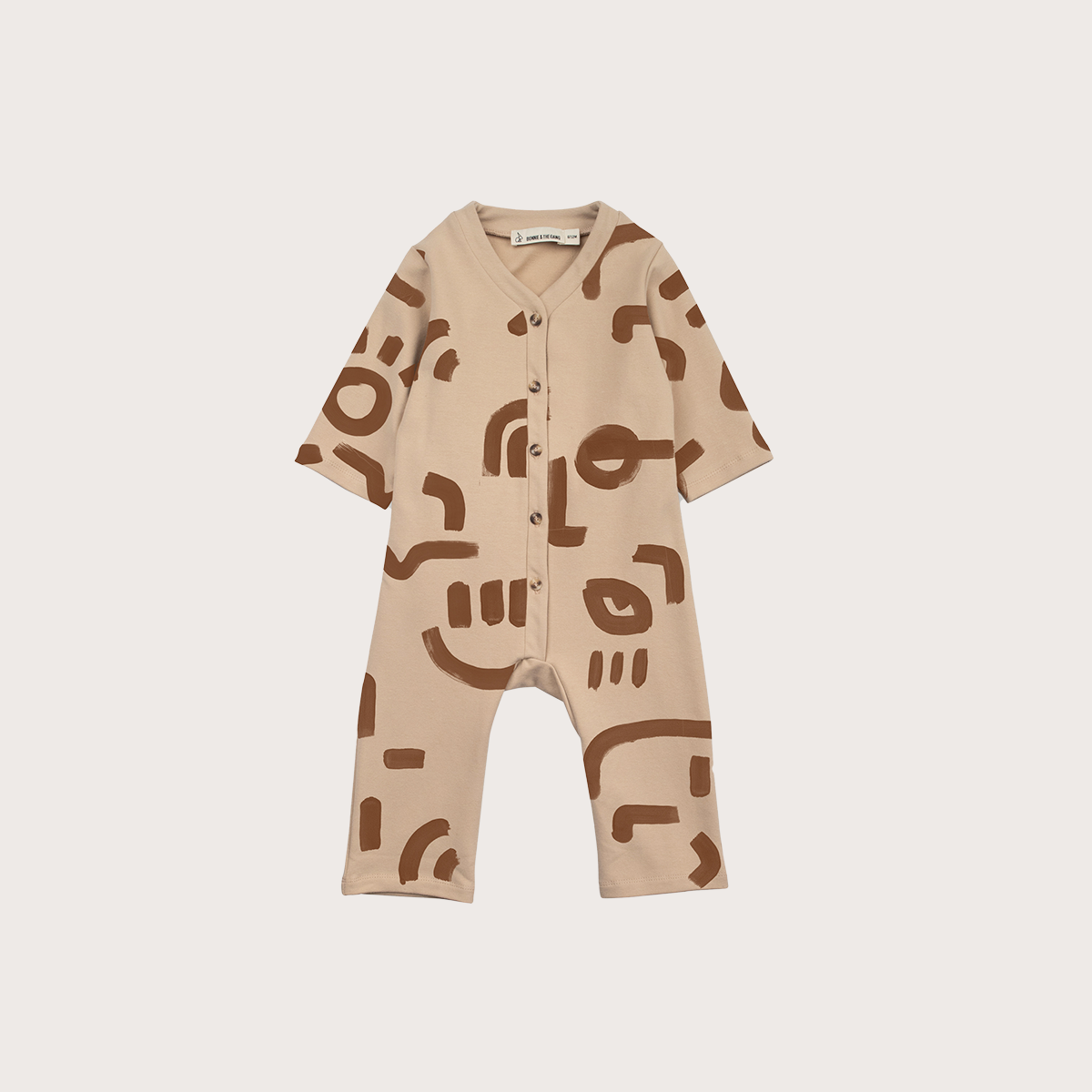 Bonnie & the gang Printed Wallis jumpsuit