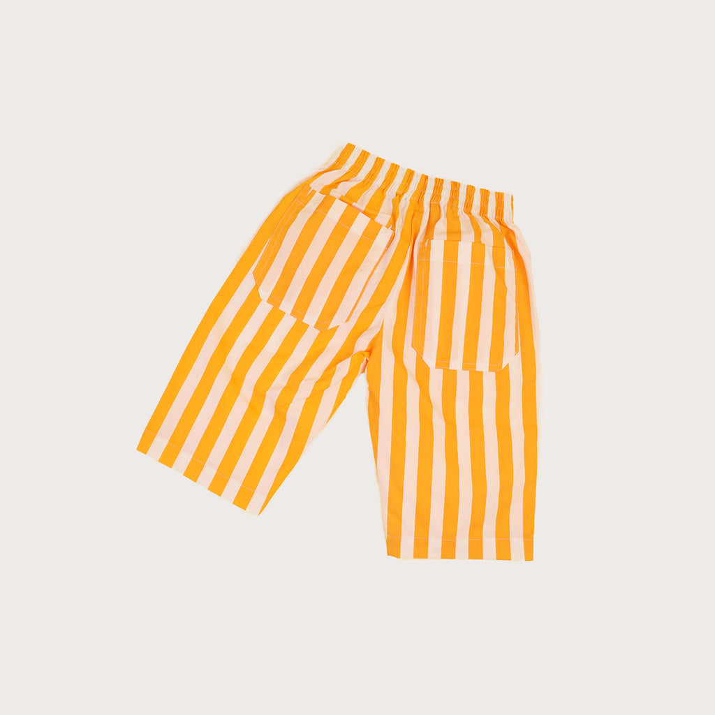 L.F. Markey Yellow Stripe cotton trousers