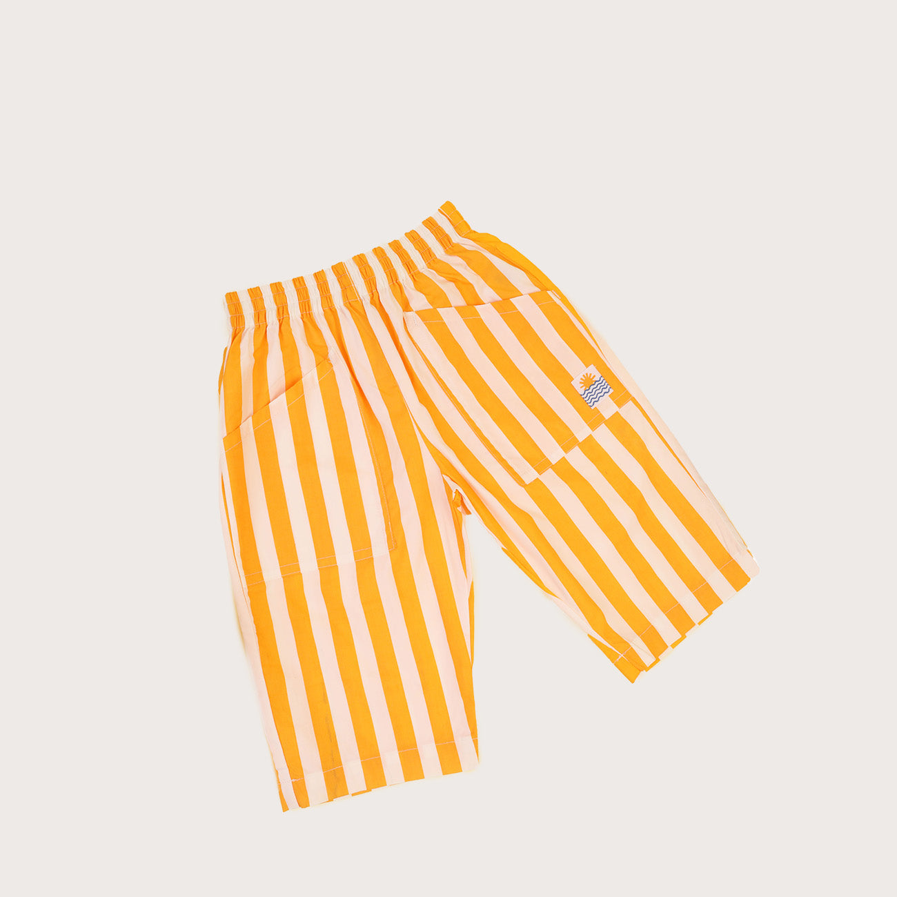 L.F. Markey Yellow Stripe cotton trousers