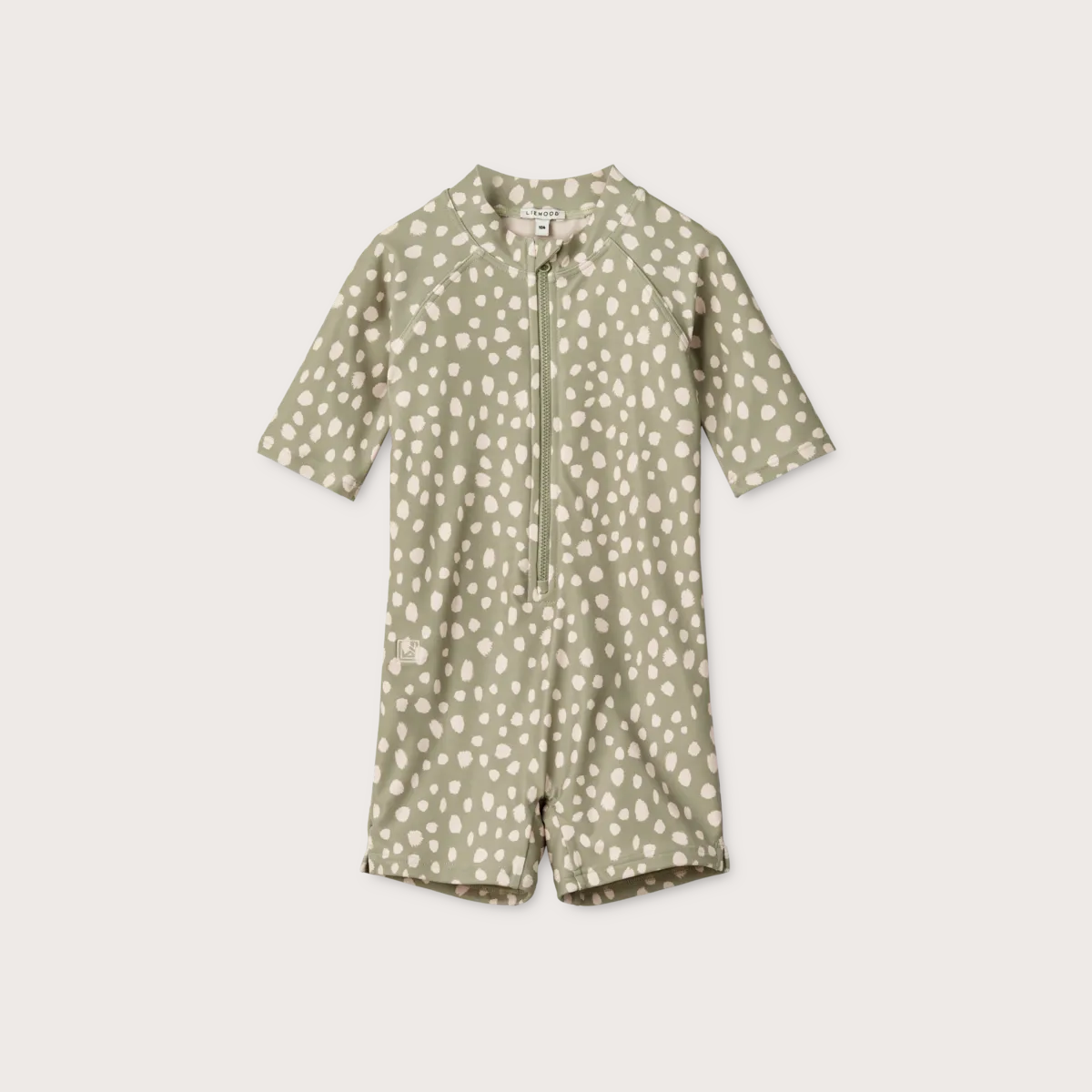 Sage green leopard swimsuit