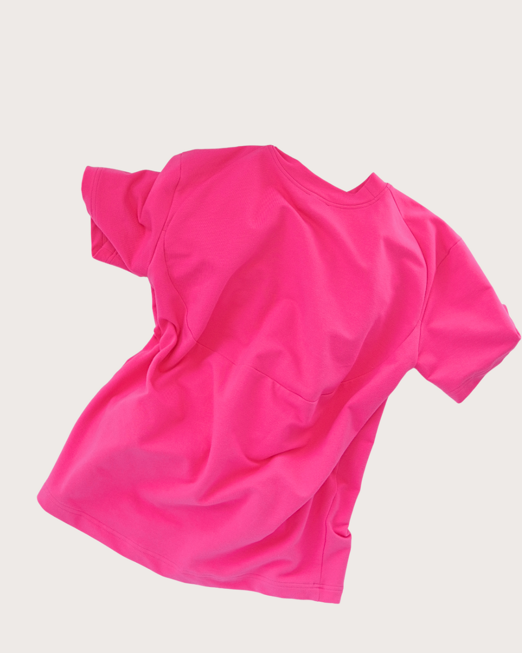 Studio Koter Pink Alani Mercerized Jersey T-shirt Dress - Brand New