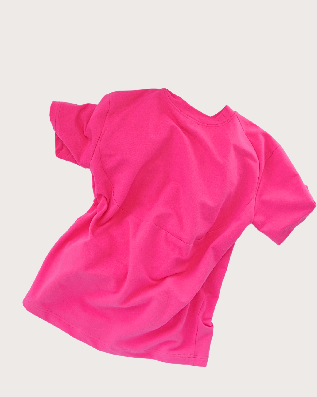 Studio Koter Pink Alani Mercerized Jersey T-shirt Dress - Brand New