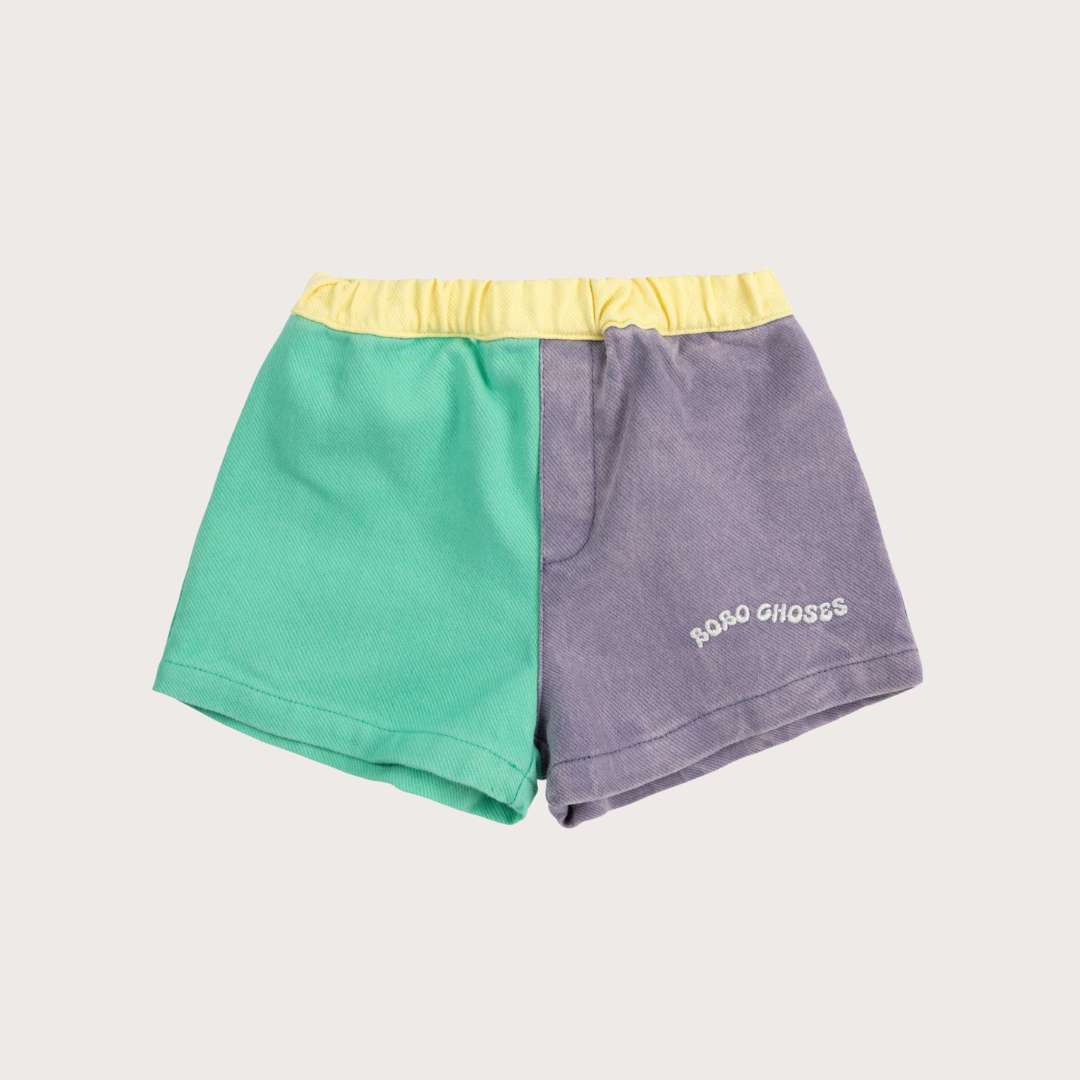 Bobo Choses Colour block woven shorts
