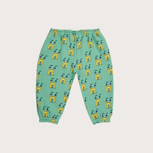 Bobo Choses Green faraway castle joggers