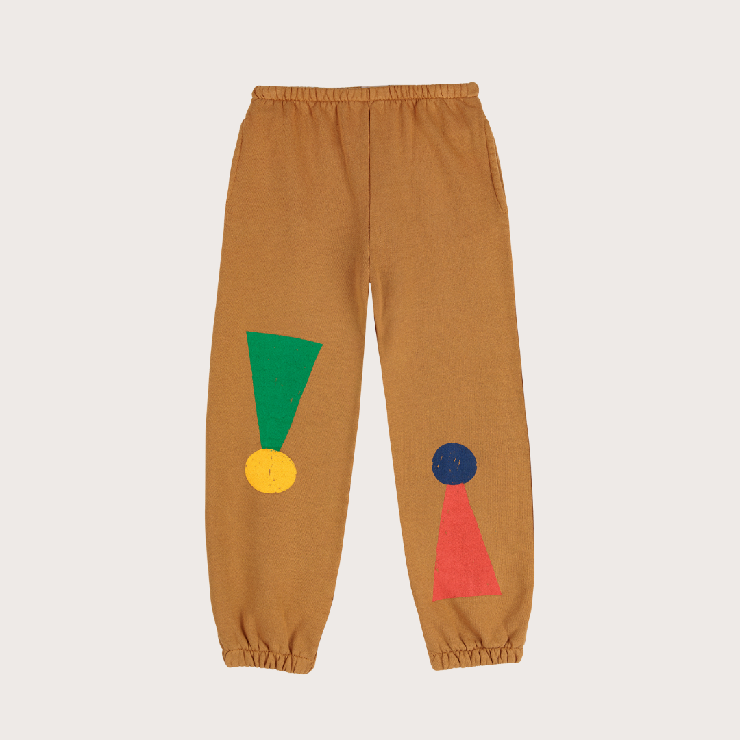 Bobo Choses Brown chess pawn joggers