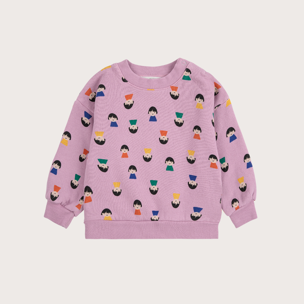 Lilac game pawns sweatshirt