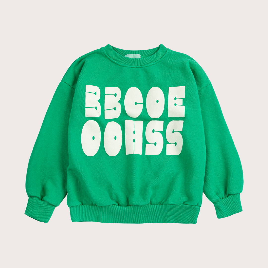 bobo choses Green Bobo Choses modern sweatshirt