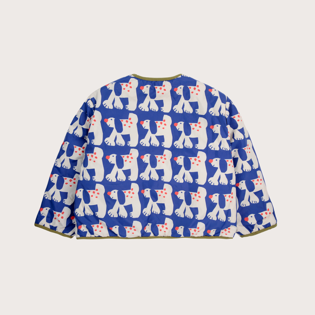 Bobo Choses Reversible green fairy dog jacket