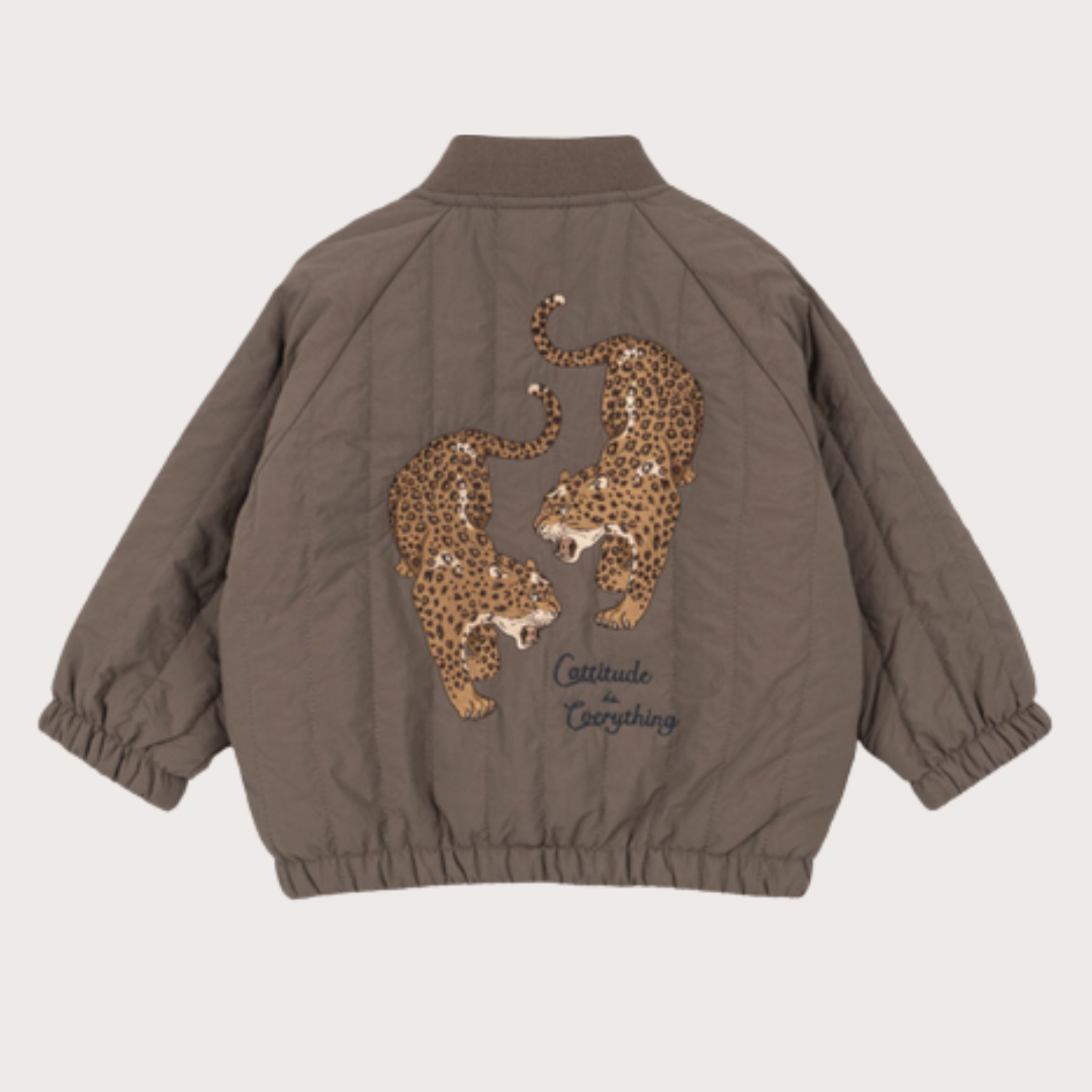 Konges Slojd Tiger Embroidered Juno Bomber