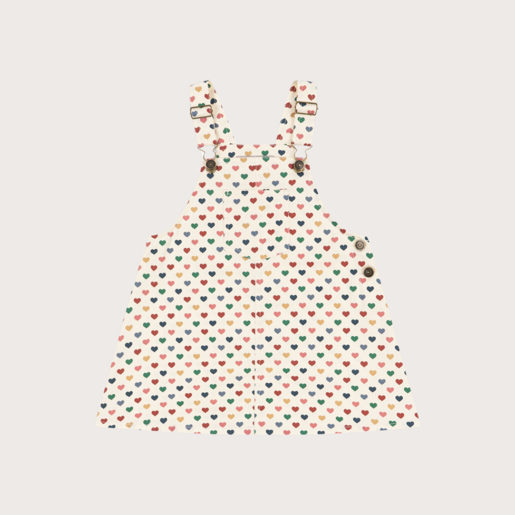 Konges Slojd Heart print overall dress