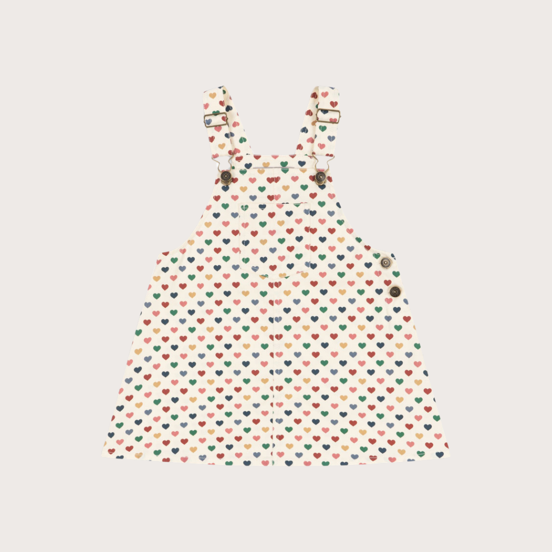 Konges Slojd Heart print overall dress