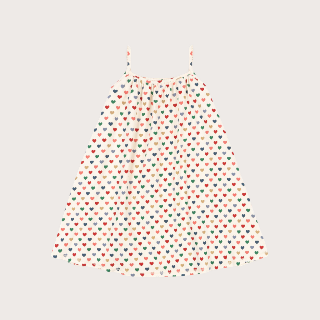 Konges Slojd Heart print strappy dress