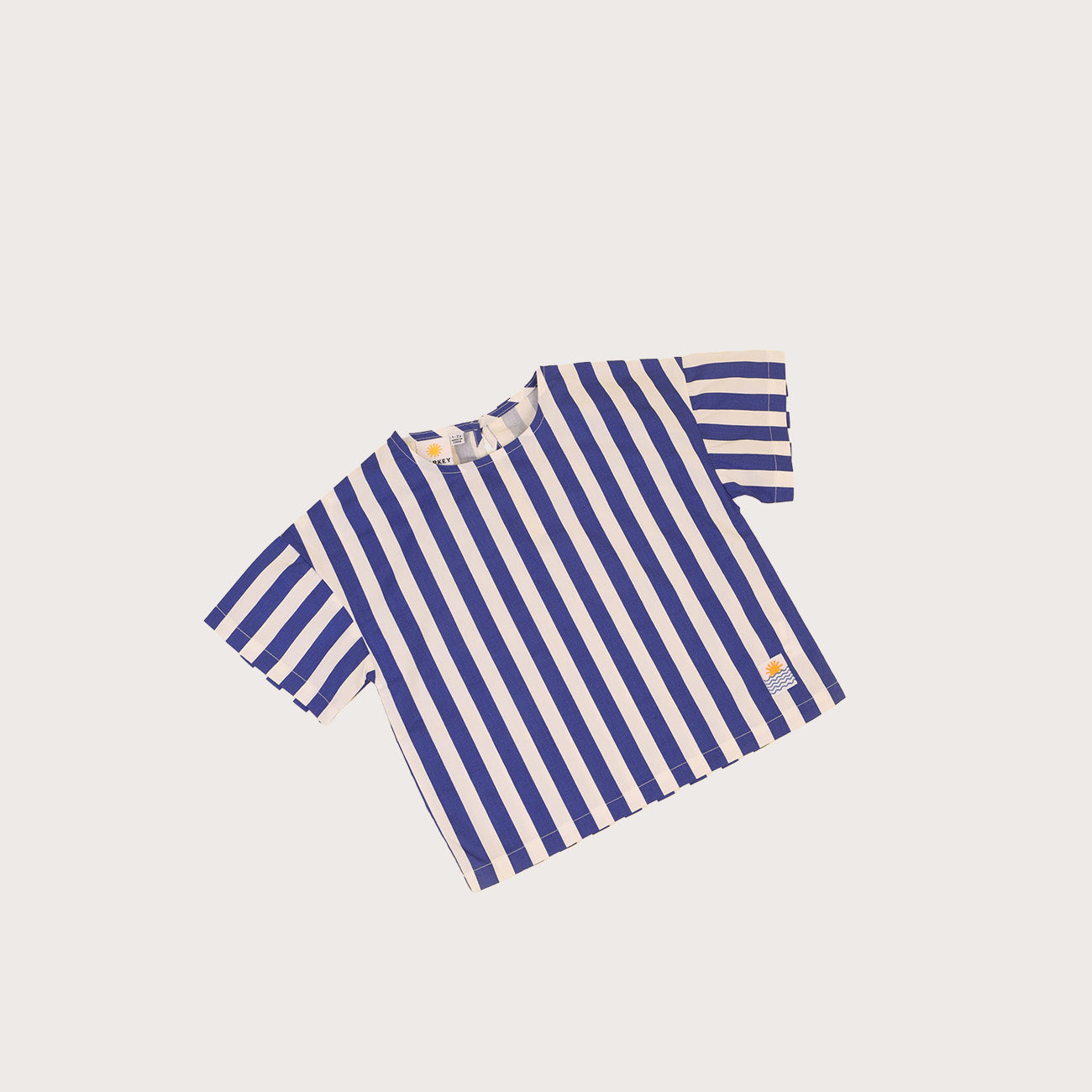 LF Markey Blue Stripe cotton t-shirt