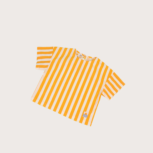 LF Markey Yellow bold stripe tee