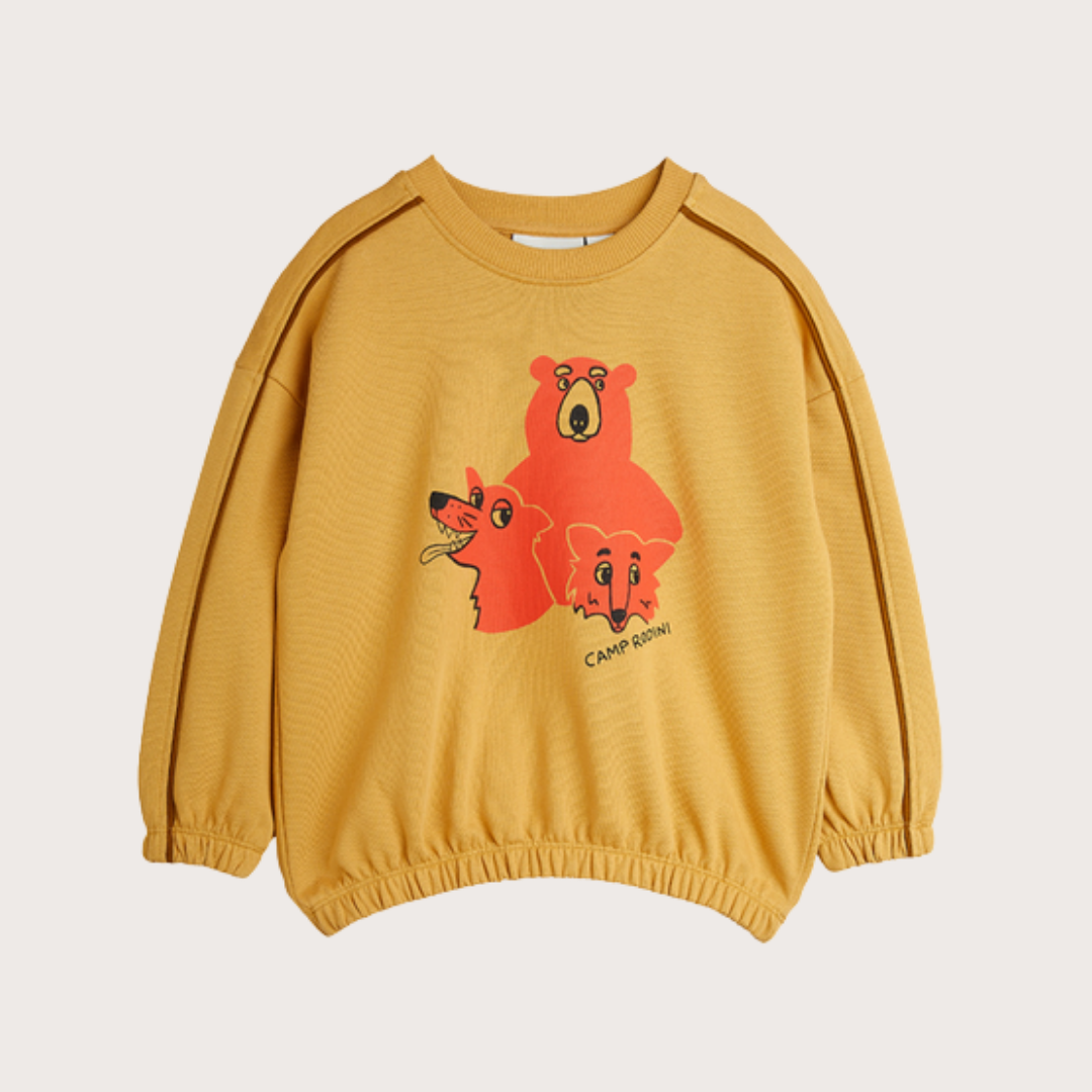 Mini Rodini Camp Rodini Mustard Jumper