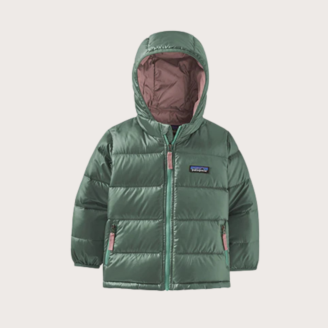 Patagonia Green recycled down puffer