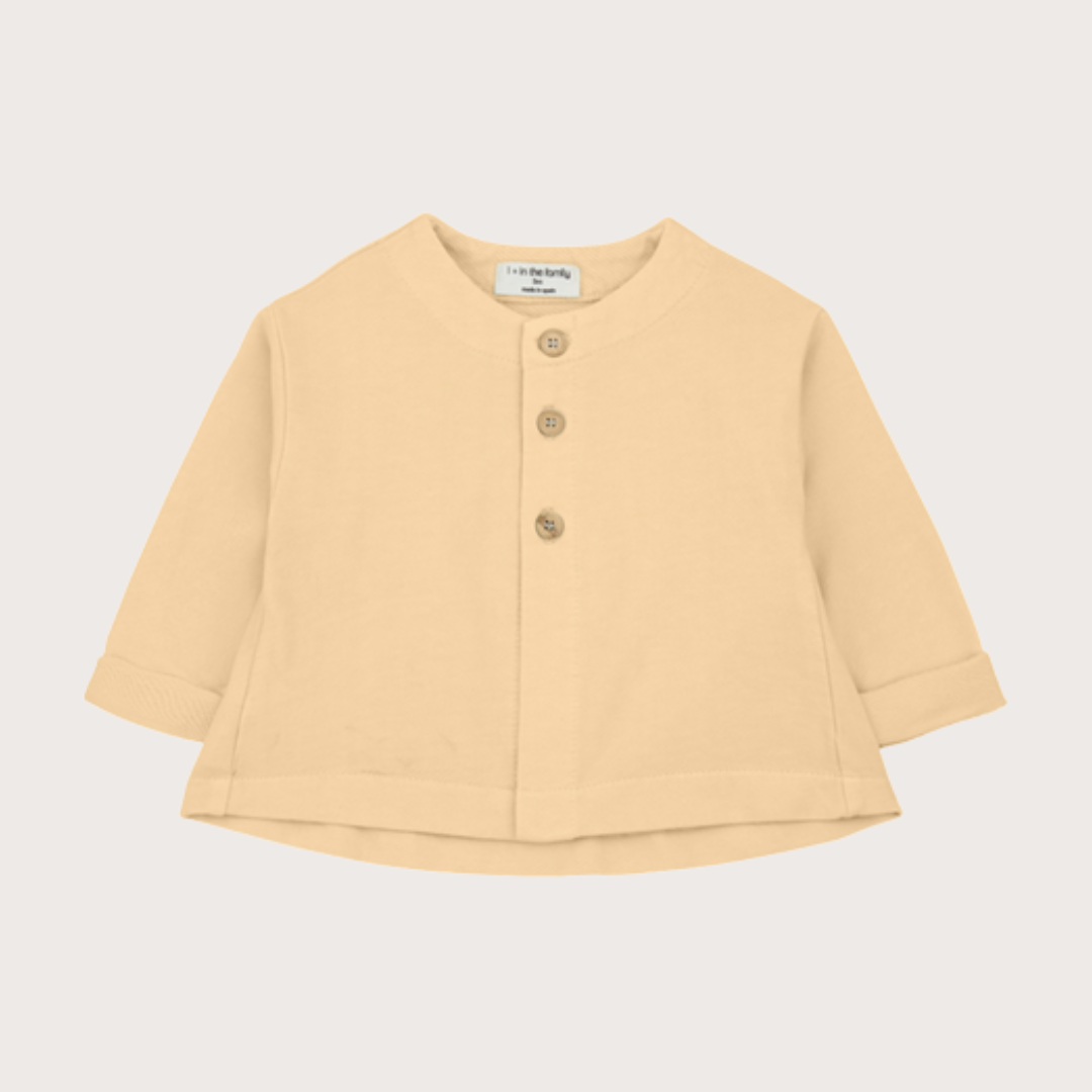 1 + in the family Yellow peach cardigan