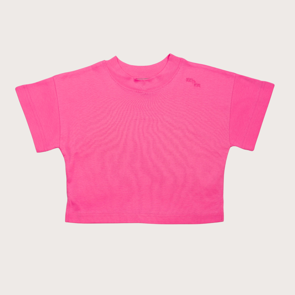 Rory mercerized cotton t-shirt for kids by Studio Koter, front view