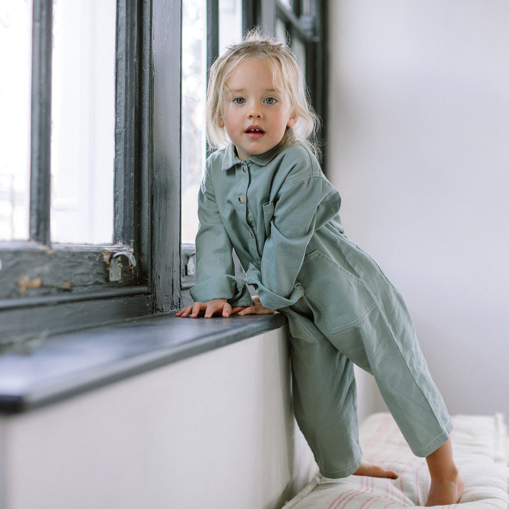 Claude and Co Western style blue overall