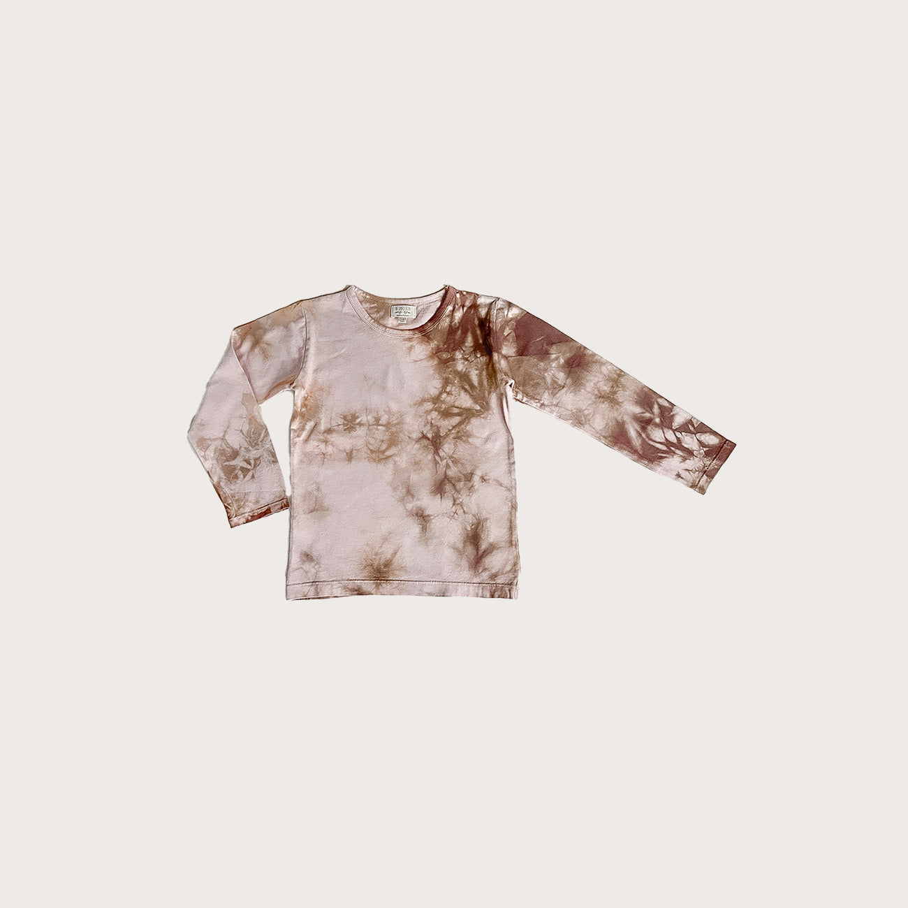 The Simple Folk pink tie-dye long sleeve top