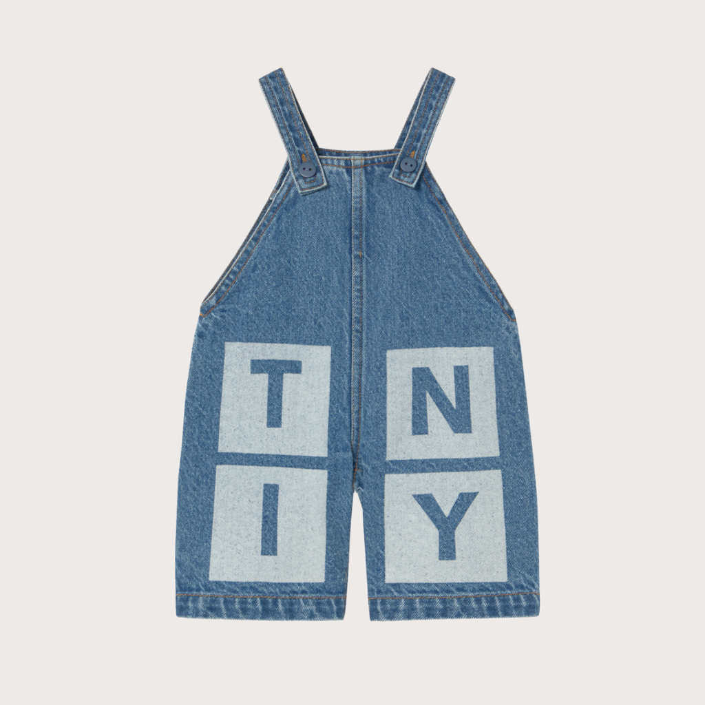 tiny cottons Tiny denim baby dungaree