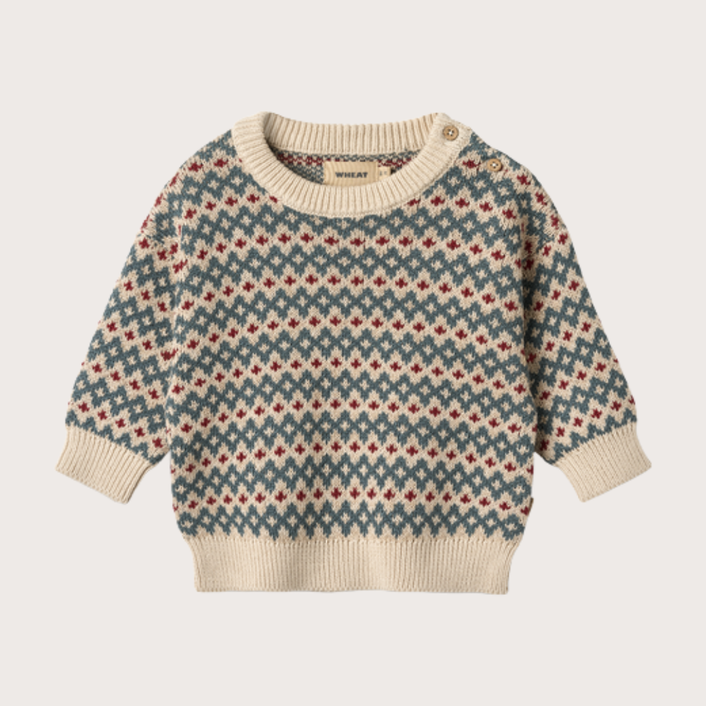 WHEAT Jacquard knit jumper