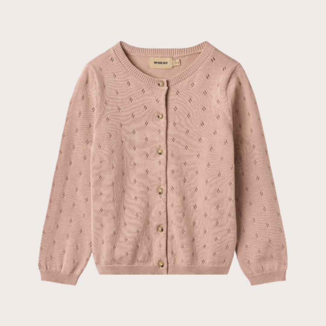 WHEAT Rose pink cardigan