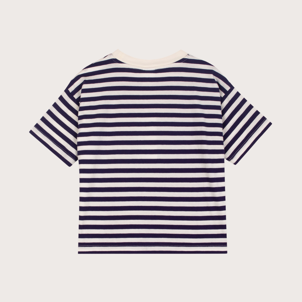 Wynken Navy stripe cap t-shirt